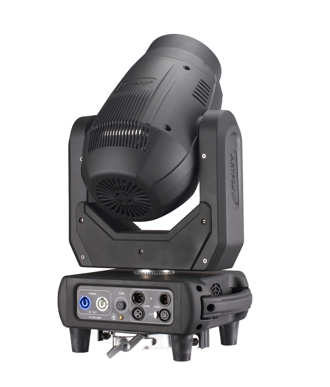 LED Moving Head:Very bright LED beam, 275W White LED